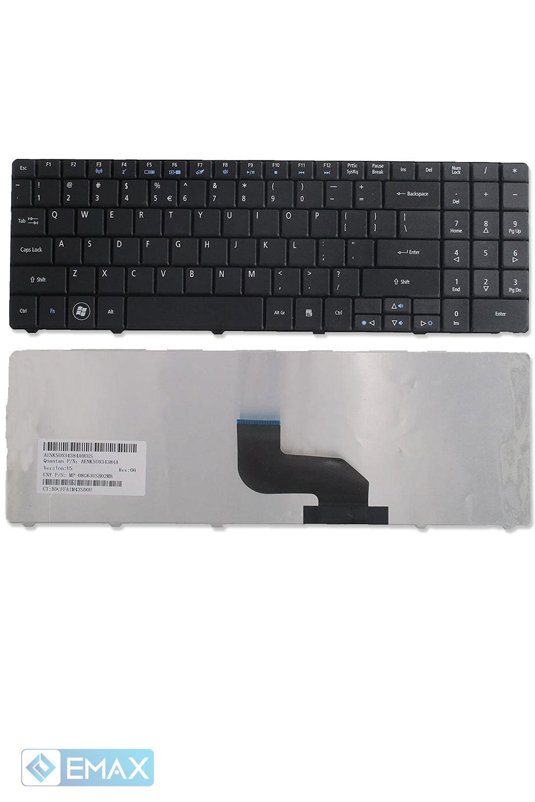 ACER 5516 5517 5532 5541 5732Z 5334 EMACHINES E525 E625 NOTEBOOK KEYBOARD (06M)